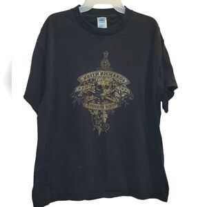 Keith Richards and the X-Pensive Winos Vintage Band Black Tee Large